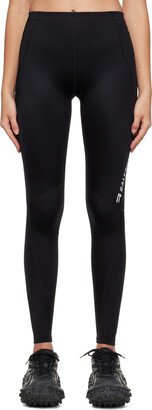 Black Sporty B Leggings