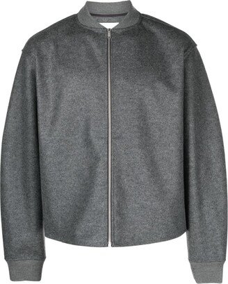 Wool bomber jacket-AC