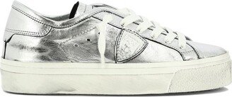 Logo Patch Low-Top Sneakers-AE