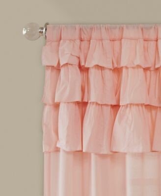 Anna Ruffled Rod Pocket Window Treatments