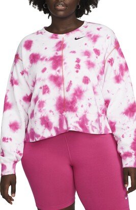 Sportswear Tie Dye Fleece Sweatshirt