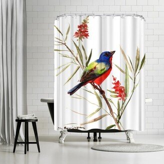 71 x 74 Shower Curtain, Oaited Bunting by Suren Nersisyan