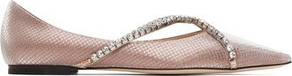 Pink Genevi Ballerina Flats