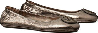 Minnie Travel Metallic Ballet Flat