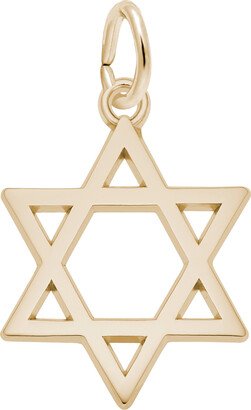 Rembrandt Charms® Star of David Symbol in 14K Gold