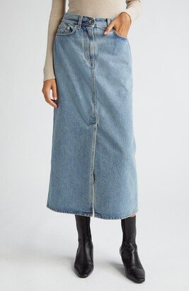 Rona Denim Maxi Skirt