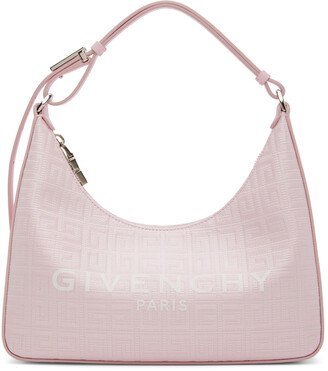 Pink Small Moon Cut Out Shoulder Bag