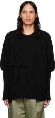 Marina Yee SSENSE Exclusive Black Origami Sweater