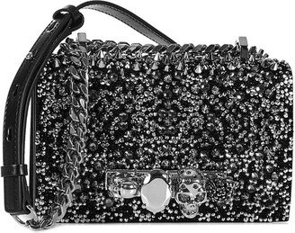 Jewel Embellished Mini Shoulder Bag