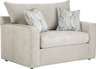 Capri Grey Sofa Bed with Gel Memory Foam Mattress