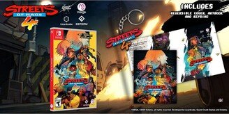 Merge Games Streets of Rage 4 - Switch [Reversible Cover, Keyring & Artbook]