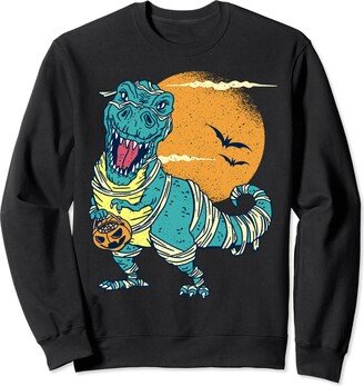 Dinosaur Halloween Pumpkin Funny Design Co. Awesome Dinosaur Halloween Pumpkin Funny Design Sweatshirt