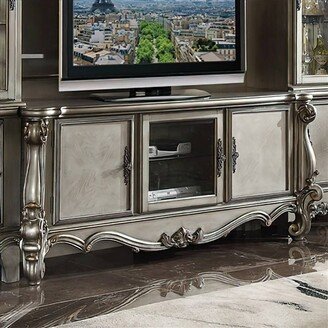 74 Versailles TV Stand for TVs up to 72 Antique Platinum