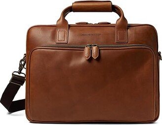 Rhodes Briefcase (Tan Full Grain) Luggage