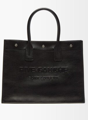 Rive Gauche-logo Small Leather Tote Bag