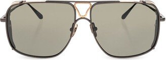 Enzo Square Frame Sunglasses