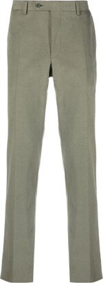 Off-Centre Straight-Leg Chinos