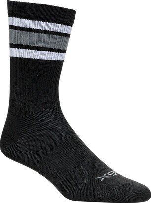 SockGuy SGX6 Throwback Black Sock