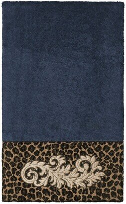 April Embellished Bath Towel - Midnight Blue