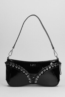 Hand Bag In Black Leather-AA