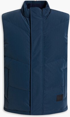 Quilted padded shell vest