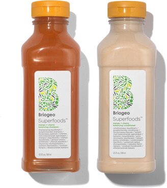 Briogeo Superfoods Mango And Cherry Balancing Shampoo And Conditioner Duo