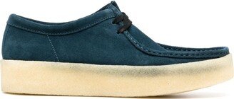 Wallabee suede lace-up loafers