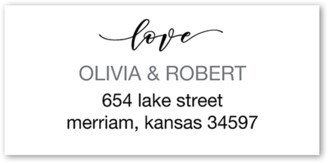 Address Labels: Forever Celebrate Address Label, White, Address Label, Matte