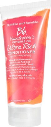 Hairdresser's Invisible Oil Ultra Rich Conditioner 6.7 fl oz