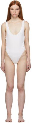 White Falabella One-Piece Swimsuit