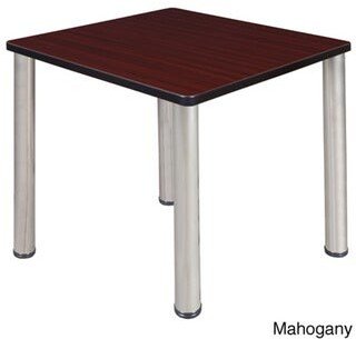 Regency Seating 30-inch Kee Square Breakroom Table- Chrome Legs