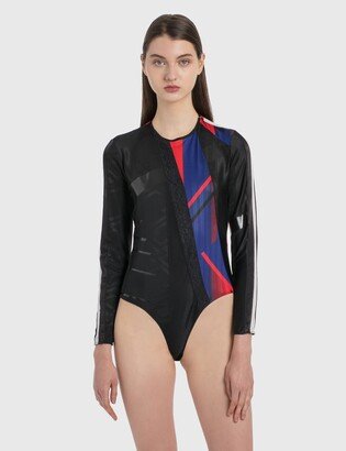 Patched Bodysuit