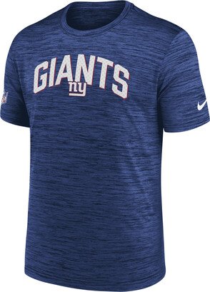 Men's Dri-FIT Velocity Athletic Stack (NFL New York Giants) T-Shirt in Blue