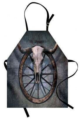 Barn Wood Wagon Wheel Apron