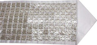 Silver Filled Atarah Square Style 5 Rows - Silver