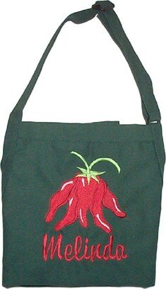 Hot Chili Pepper Embroidered Apron Custom & Personalized