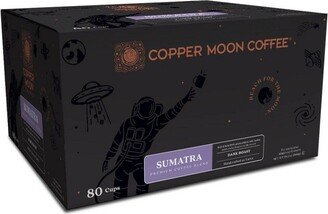 Copper Moon Single Serve Brewers Sumatra Blend Dark Roast Coffee - 80ct