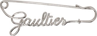 Silver 'The Gaultier Safety Pin' Brooch