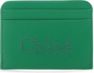 Logo Embroidered Cardholder-AA