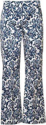 'S Max Mara Printed Straight Leg Pants