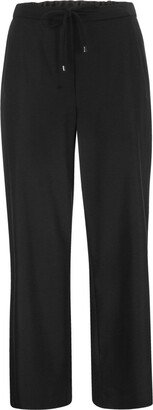 'S Max Mara Drawstring Straight Leg Trousers-AE