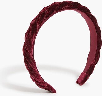 Women's Velvet Braided Headband