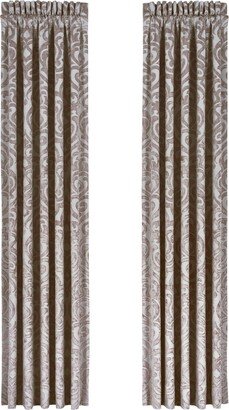 Sicily Window Panel Pair, 50W x 84L