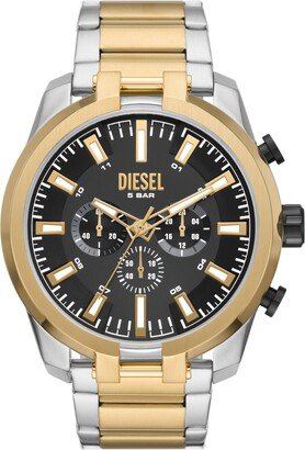 Men's Split Chronograph Two-Tone Stainless Steel Watch 51mm