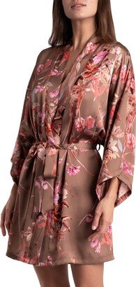 Lovefest Floral Satin Robe