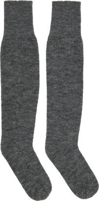 SSENSE Work Capsule – Gray Semi-Sheer Socks