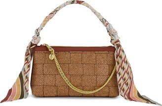 Leather & Cork Crossbody