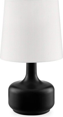 Ore International K-819BK Cheru Powder Mid-Century Modern Touch On Metal Table Lamp