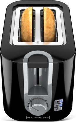 2-Slice Wide-Slot High-Lift Toaster