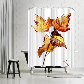 71 x 74 Shower Curtain, Fall Foliage 2 by Suren Nersisyan